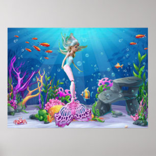 Poster Sereia Famosa