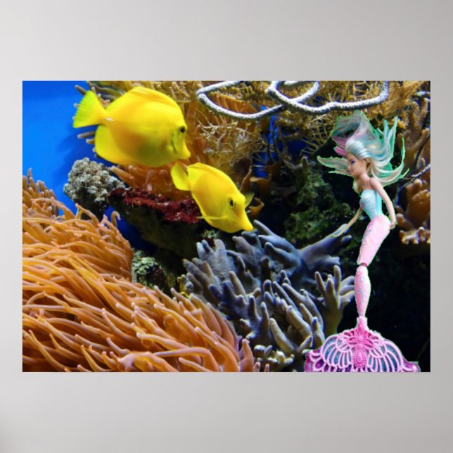 Poster Sereia Famosa (Frente)
