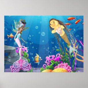 Poster Sereia Famosa