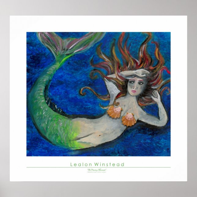 Poster Sereia Flaming - Versão com Classificação G (Frente)