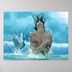 Póster Sereia no jogo