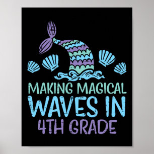 Poster Sereia Ondas Mágicas 4º Grau 4º Primeiro Dia S