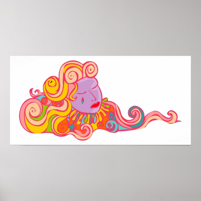 Poster Sereia - Personalizada (Frente)