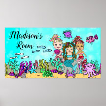 Sereia Personalizada e Amigos da Criação Marítima