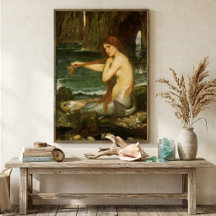 Sereia por John William Waterhouse