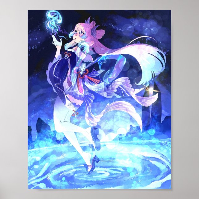 Poster sereia princesa (Frente)