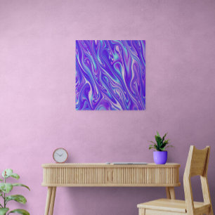 Póster Sereia Risos Abstrato