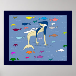 PÓSTER SEREIA VIRGEM ABENÇOADA