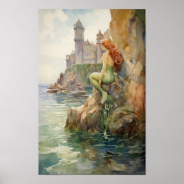 Poster Sereias Através Da Imagem Artística #5