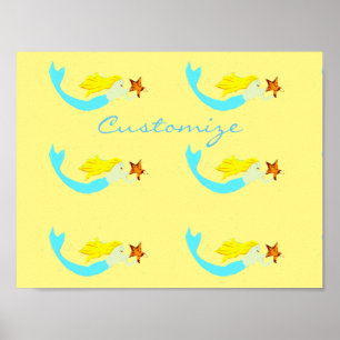 Poster Sereias Louras com Thunder_Cove Estrela