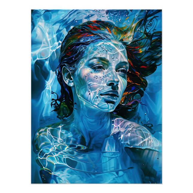 Póster Serelis - Serenidade em Aqua Harmonia (Frente)