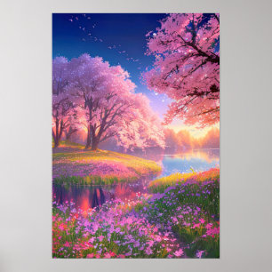 Poster Serenada da Natureza, Floresta Encantadora