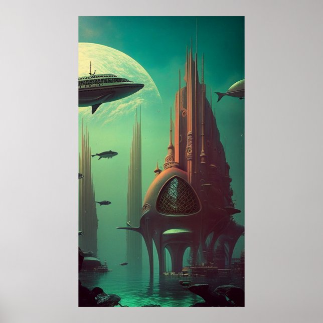 Poster Serenada Terrestre - (42x24in Extra Long) (Frente)