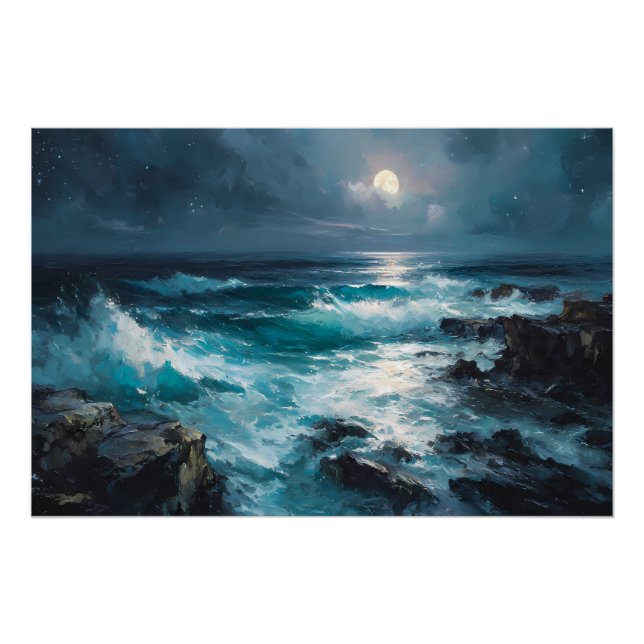 Póster Serenata da Meia-Noite: Maré Lunar (Frente)