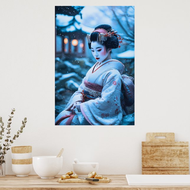 Poster Serenata na Neve (Cozinha)