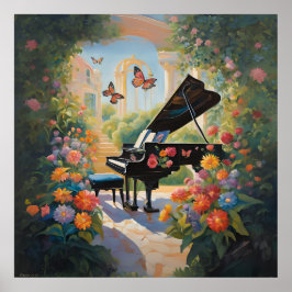 Poster Serenata no Jardim