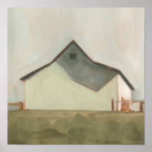Poster Serene Barn - Off-White