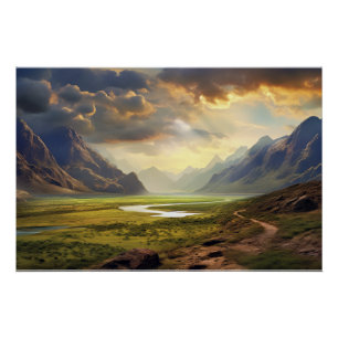 Póster Serene Horizon
