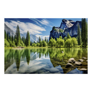 Póster Serene Lagoon