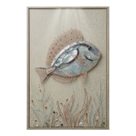 Póster Serene Reef Fish Wall Art
