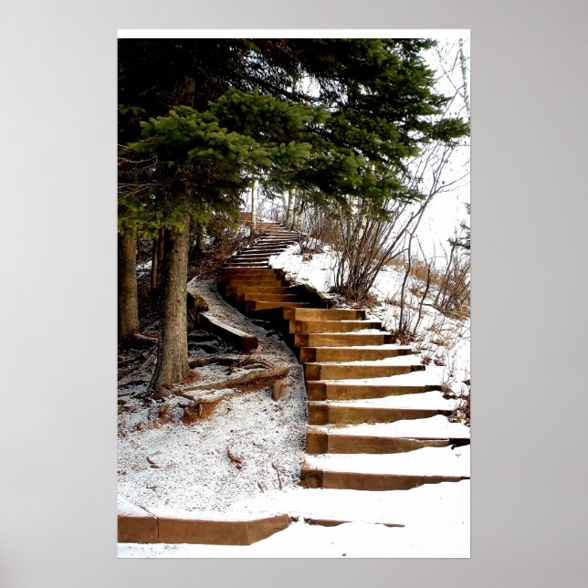 Poster Serene Stairway (Frente)