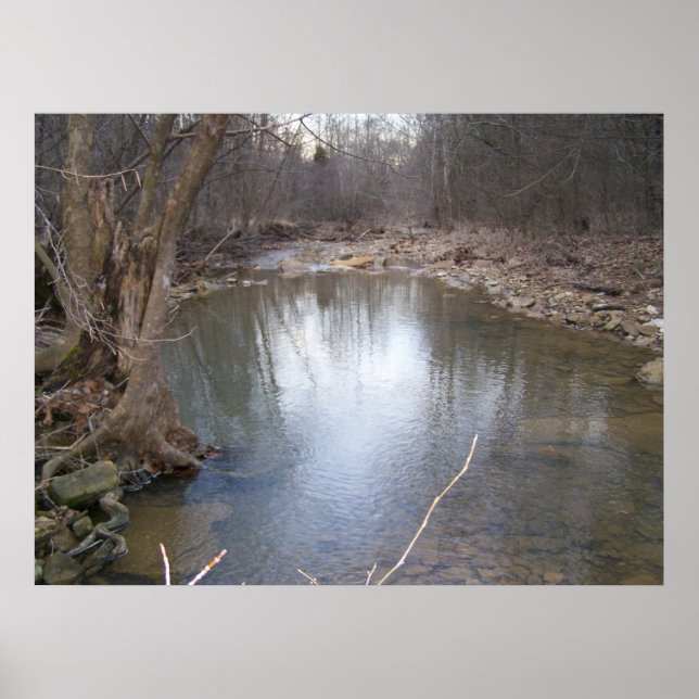 Poster Serene Stream (Frente)