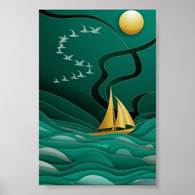 Poster Serene Voyage (Frente)