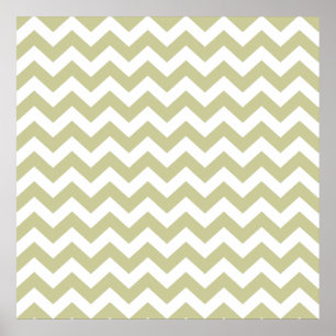 Póster Serengeti Safari Chevron