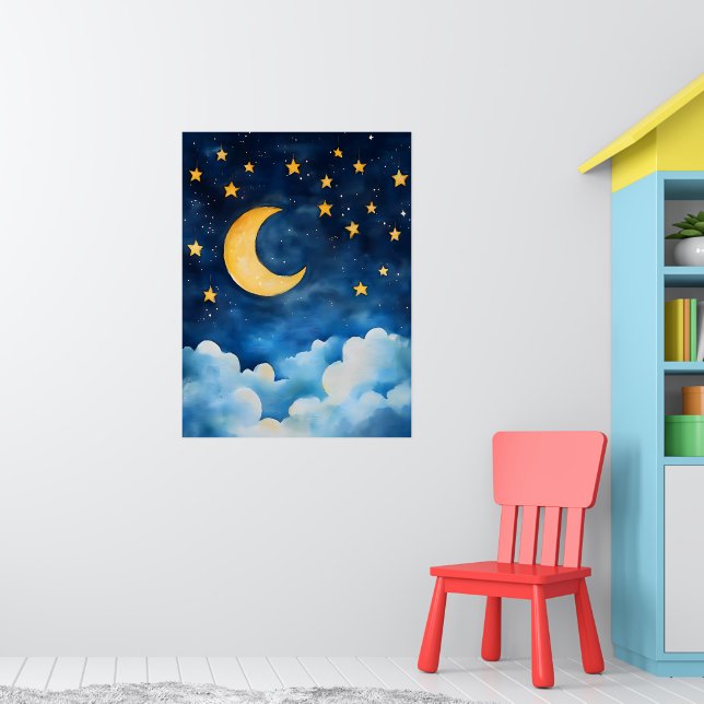 Poster Serenidade Celestial (Berçário 1)