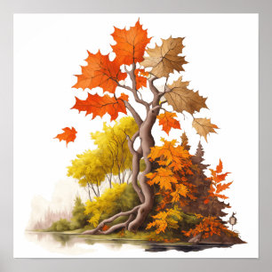 Poster Serenidade da Fall Season