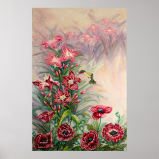 Póster Serenidade de Pássaro