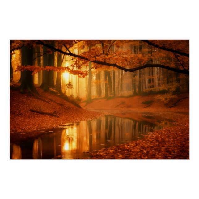 Póster Serenidade do ouro (Frente)