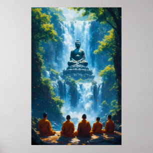 Poster Serenidade dos Cinco Monges