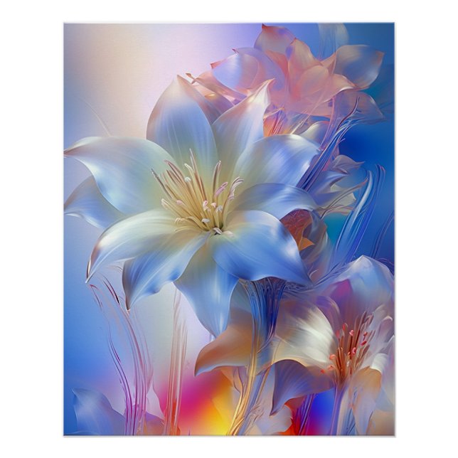 Póster Serenidade Elegante (Frente)