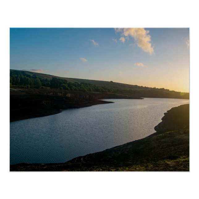 Póster Serenidade em ouro na Reserva de Baitings (Frente)