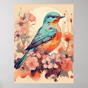 Poster Serenidade no Bloom: Um Passageiro Vibrante