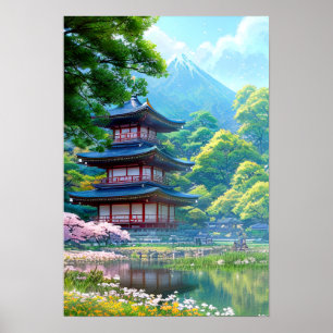 Poster Serenidade no Pagoda