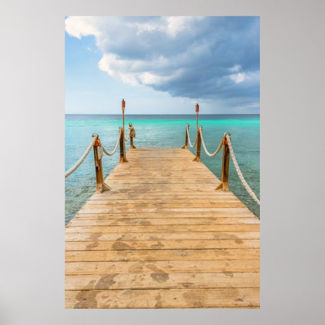 Poster Serenidade pelo mar (Frente)