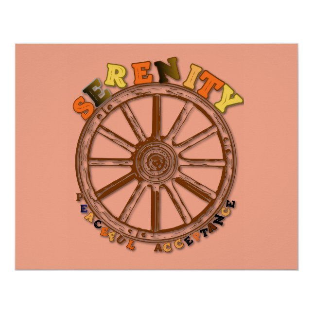 Póster Serenity (Frente)