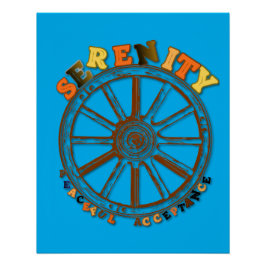 Póster Serenity - Peaceful Acceptance Poster