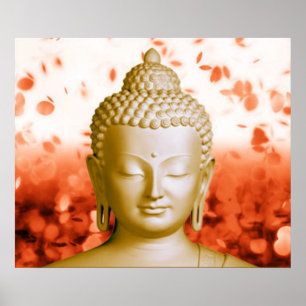Poster sereno de Buddha