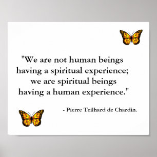 Poster Seres espirituais