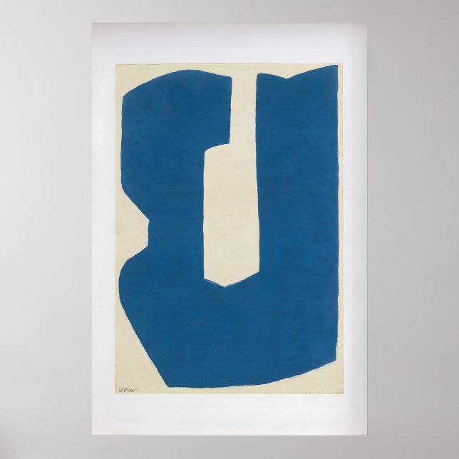 Poster Serge Poliakoff Composition Abstraite 1965 (Frente)