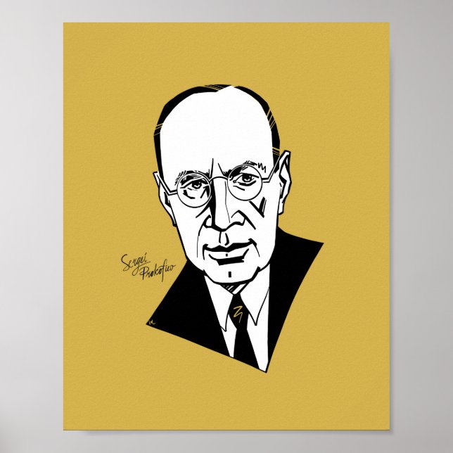 Poster Sergei Prokofiev (Frente)