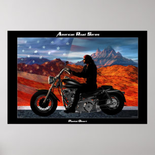 Poster Série americana da estrada