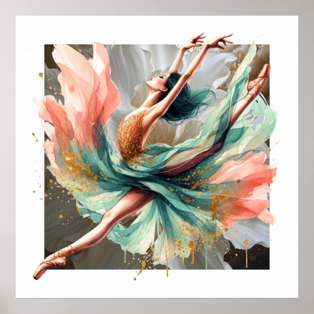 Poster Série Bailarina (Frente)