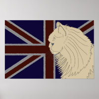 Série Britannia: Kenzo o gato persa