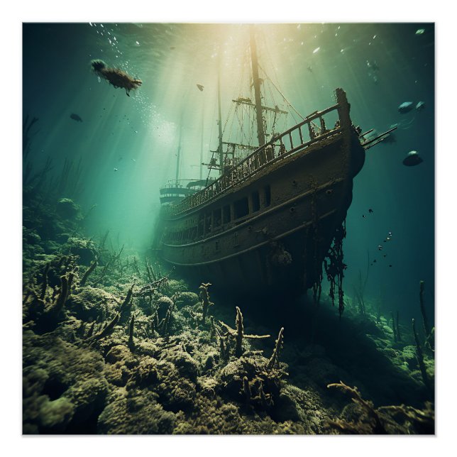 Póster Série de Arte de Entrega Pirata - Primeira Edição  (Frente)