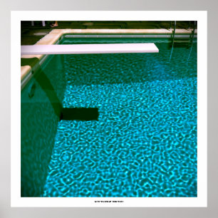 Poster SÉRIE DE PISCINA DA DAVID p09 - 3D Computer ART -