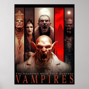 Poster Série de Pôsteres de Vampiros I